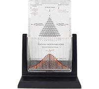 Planche de Galton de Bureau, modèle d'expérience Physique avec Courbe en Cloche, démonstration de Loi statistique Efficace, Instrument d'enseignement de Laboratoire de Physique, modèle(Standard)