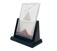 Planche de Galton, Démonstrateur de Probabilités avec Courbe en Cloche, Modèle de Distribution Normale, Outil Pédagogique et Décoration de Bureau(Small)