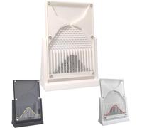 Planche De Galton, Modèle Mathématique De La Distribution Normale, Jouet De Bureau, Outil Pédagogique De Laboratoire De Physique, Stimule La Curiosité, For Enseignants Et Élèves, 12 X 18 Cm(White-b)