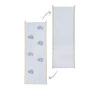 Planche De Glisse 2en1 En Bois Pour Triangle D'escalade - Roba - Toboggan Enfant Et Mur D'escalade - Gris Clair