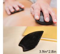Planche De Jade Gua Sha Naturelle, Masseur De Visage En Jade, Masseur De Points De Dos Et De Tête, Grattoir, Masseur De Visage, Acupuncture, Planche De Guasha