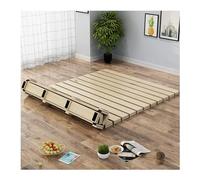Planche de lit rigide pliable enroulable - Support de matelas en bois, protège-taille respirant et support de lit pour canapés, 70 x 150 cm, idéal pour les lits moelleux et amélioration du confort