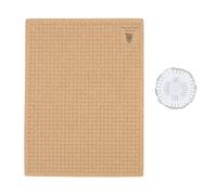 Planche de Macramé Double Face en Bois Tendre avec Broches T - Idéale pour Bracelets, Bijoux et Projets DIY (11 * 15 pouces)