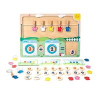 Planche de mathématiques amusante et colorée, lisse, éducative interactive | Planche de calcul pour enfants, blocs de comptage pour l'école, la salle de classe, la maison, la crèche, la crèche