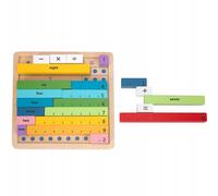 Planche de mathématiques en bois Tooky Toy Apprendre à compter
