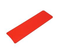 Planche de mise en évidence professionnelle des cheveux, applicateur de teinture en acrylique, palette de coloration pour Salon, usage domestique, 40x12cm (Rouge)