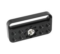 Planche de montage légère multi-usage pour trous de 9,5 mm pour appareils photo reflex numériques, équipement photo et vidéo, plaque avec trous