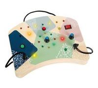 small foot Planche de motricité avec LED et interrupteurs, jouet éducatif électronique, dès 1 an, 12623
