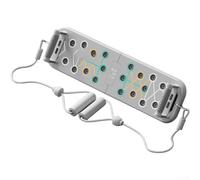 Planche de musculation pliable 69 cm multi-grip pour poitrine et épaules | Design pliable, rangement compact, voyage portable, cible les épaules de poitrine, essentiel de gym à domicile