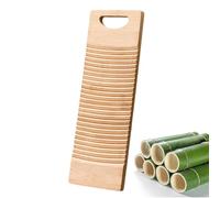 Planche de nettoyage à linge - Planche à récurer en bois naturel, outil de station de lavage à la main, nettoyeur de vêtements manuel traditionnel, design compact et plat | Entretien des vêtements