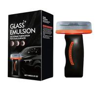 Planche de nettoyage pour verre - Brosse de nettoyage pour film d'huile | Tableau détachant pour vitres de voiture | Pour une visibilité en toute sécurité sur un camion, une voiture, un SUV, une