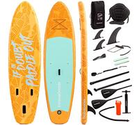 Planche de Paddle Surf Gonflable 2 en 1 avec Siège et Accessoires Siros InnovaGoods 10'5" 320 cm