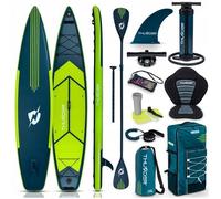 Planche de Paddle THUNDER® VISO 365 cm | Gonflable | Antidérapante | Sac à Dos | Accessoires Complets | Kit de Réparation