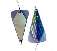 Planche de pêche à la traîne triangulaire en ABS 20 cm (violet clair)
