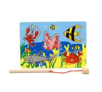 Planche De Pêche Magnétique En Bois Pour Bébé, Puzzle 3d, Éducation Des Enfants