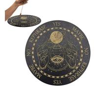 Planche de pendule pour divination, planche de pendule pour divination | Planche de divination en bois Panneau de pendule sept étoiles - Décoration métaphysique de la maison de l'autel pour le ho