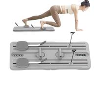 Planche de Pilates - Entraîneur Gainage ABS Équipement Pilates Portable | Salle Gym Maison Exercices Corps Entier Bureau Entraînement Yoga Danseurs