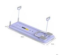 Planche de Pilates multifonctionnelle avec compteur rebond automatique exercice de force de base et muscles abdominaux - violet
