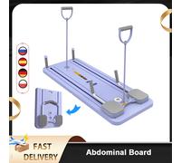 Planche de Pilates pliable, planche abdominale, plaque de pompes, planche de Pilates Ab Board, Reformer, équipement de fitness pour le renforcement du tronc NEW Purple