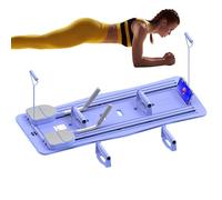 Planche de Pilates pour entraînement à domicile, machine d'entraînement abdominale portable, machine de réformateurs de pilates pour amis, famille, fille, hommes, adolescents, jeunes, femmes, épouse