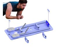 Planche de Pilates Pour, Planche À Glissière | Rouleau De Roue Abs D'entraînement De Base - Roller Pliable, Ab Core Trainer Multi-Purpose Pour Un Bon Entraînement À La Maison