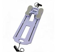 Planche De Pilates Reformer Pliable, Appareil De Fitness Multifonction | pour Entraînement Complet du Corps, Inclut Rouleau Abdominal et Bandes de Résistance, Gain d’Espace, pour Débutants, Salle de