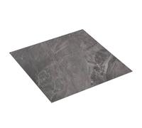 Planche de plancher PVC autoadhésif 5,11 m² Noir avec motif vidaXL vidaXL