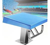 Planche de plongée pour piscine - Plateforme standard de compétition, base antidérapante en acier inoxydable, idéale pour la plongée professionnelle et pavillon de natation