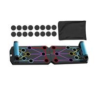 Planche de pompes de fitness - Support d'entraînement musculaire, équipement d'exercice pliable de 60 cm, matériel universel d'équipement d'exercice de poitrine, corps synthétique en PP 1200 g | Poign