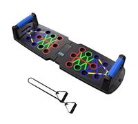 Planche de pompes - Étape d'entraînement souple, base antidérapante pliable, compteur intégré, 3 modes de comptage | pour les exercices de musculation, la maison, la gym, le fitness, la poitrine, les