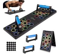 Planche de pompes multifonctionnelle pliable portable pour entraînement de fitness, outils de pompes, supports de pompes, planche d'exercice