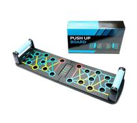 Planche de pompes pliable, système de supports de pompes, équipement d'entraînement multifonction à la maison, entraînement de force, aide à l'exercice professionnelle pour homme et femme, équipement