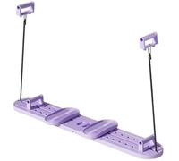 Planche de pompes portable avec bandes de résistance | Planche d'exercice pour musculation thoracique, appareil d'entraînement multifonction, outil d'entraînement pratique pour
