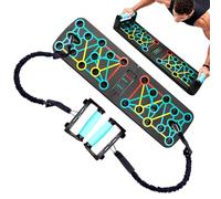 Planche de Pompes,Support De Pompes Avec Codes Couleur - Équipement Anti-Dérapant avec Bandes pour Débutants Athlètes Hommes Femmes Voyage Chambre Salle de Sport Maison
