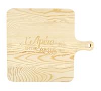 Planche de présentation apéritive en bois avec emplacements personnalisés