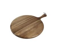 Olympia Planche ronde en bois d'acacia avec poignée 330 mm 15 x 330 mm