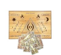 Planche de prise de décisions | Outil de divination et prise de décisions avec règlement | Jeu de planche, accessoire en bois pour la divination, convient pour la maison et L
