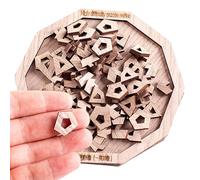 Planche de Puzzle | Jeux De Société À Pensée Inverse,Puzzles Impossibles Et Difficiles - pour Adultes Adolescents Garçons Filles Voyage Anniversaire Maison Vacances Nuit Avion Voiture Voyages Fête