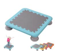 Planche de rebond carrée Senso pour enfants - Base antidérapante - Équipement Senso pour intérieur et extérieur - Équilibre, entraînement et développement des compétences motrices