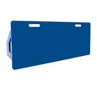 Planche de rebond de football - Mur de rebond pliable - Angle réglable - Appareil d'entraînement de football pour l'entraînement au passeport et au tir - 100 x 40 cm (bleu)