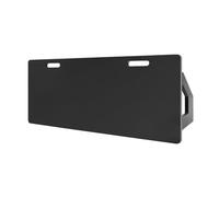 Planche de rebond de football - Mur de rebond pliable - Angle réglable - Appareil d'entraînement de football pour l'entraînement au passeport et au tir - 100 x 40 cm (noir)