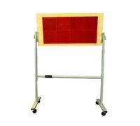 Planche de rebond de tennis de table, entraînement de retour de ping-pong, angle réglable à 360°, équipement d'entraînement solo pour intérieur/extérieur, salle de sport à domicile