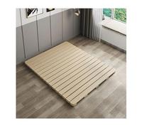Planche de rechange en bois pliable et robuste pour matelas, lattes de support de lit en bois, bonne posture de sommeil, réduit les maux de dos (l x L x L) 180 x 200 cm