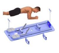 Planche de réformateur de Pilates, machine d'entraînement portable à à domicile - Machine de réformateur de pilates pour adolescents, filles, jeunes, femmes, famille, amis, , épouse, fils