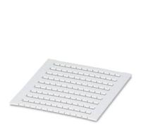 Planche de repérage ZB Contenu: 10 pc(s) Phoenix Contact ZBFM 5/WH,LGS:FORTL.ZAHLEN 1-12 0803605:0001