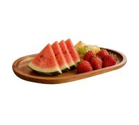 Planche de restauration en bois - Base de charcuterie en matériau organique, plateau d'apéritif rectangulaire, accessoire de table à manger rustique, équipement d'hôtellerie | pour brunch