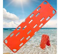 Planche de sauvetage d'urgence, civière flottante pour sauvetage en eau, design pliable pour un rangement facile, capacité de poids élevée pour un transport sûr du patient