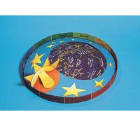 Planche de Schreiber Maquette d'enfant Carte du ciel