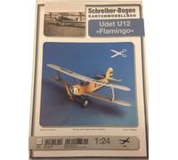 Planche de Schreiber Maquette en carton Udet U12 Flamingo