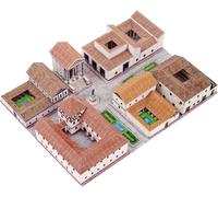 Planche de Schreiber Maquette en carton Village romain N
